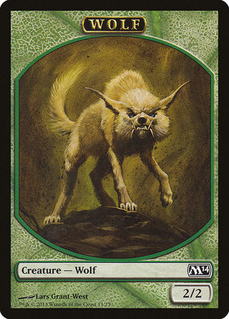 Wolf Token [Magic 2014 Tokens] | The Time Vault CA