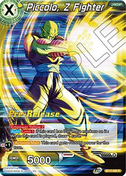 Piccolo, Z Fighter (BT17-085) [Ultimate Squad Prerelease Promos] | The Time Vault CA