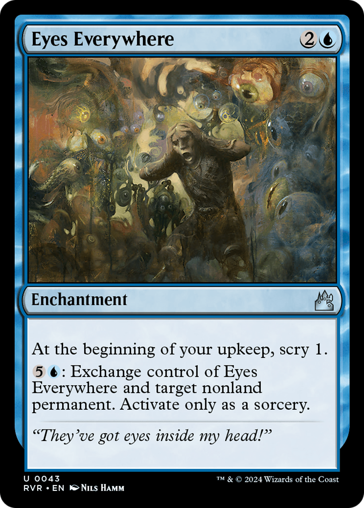 Eyes Everywhere [Ravnica Remastered] | The Time Vault CA