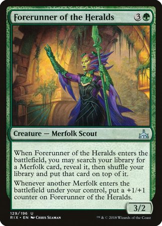 Forerunner of the Heralds [Rivals of Ixalan] | The Time Vault CA