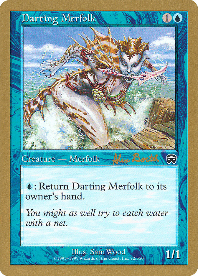 Darting Merfolk (Alex Borteh) [World Championship Decks 2001] | The Time Vault CA