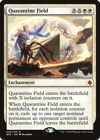 Quarantine Field [Battle for Zendikar] | The Time Vault CA