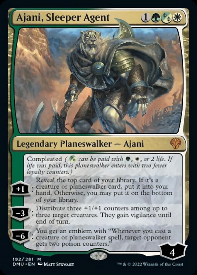 Ajani, Sleeper Agent [Dominaria United] | The Time Vault CA