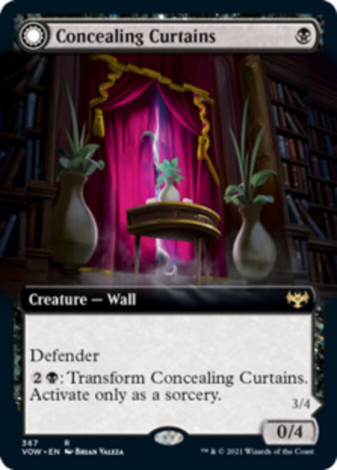Concealing Curtains // Revealing Eye (Extended) [Innistrad: Crimson Vow] | The Time Vault CA