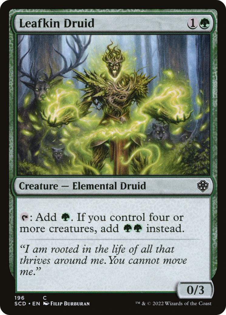 Leafkin Druid [Starter Commander Decks] | The Time Vault CA