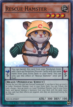 Rescue Hamster (SE) [NECH-ENS07] Super Rare | The Time Vault CA
