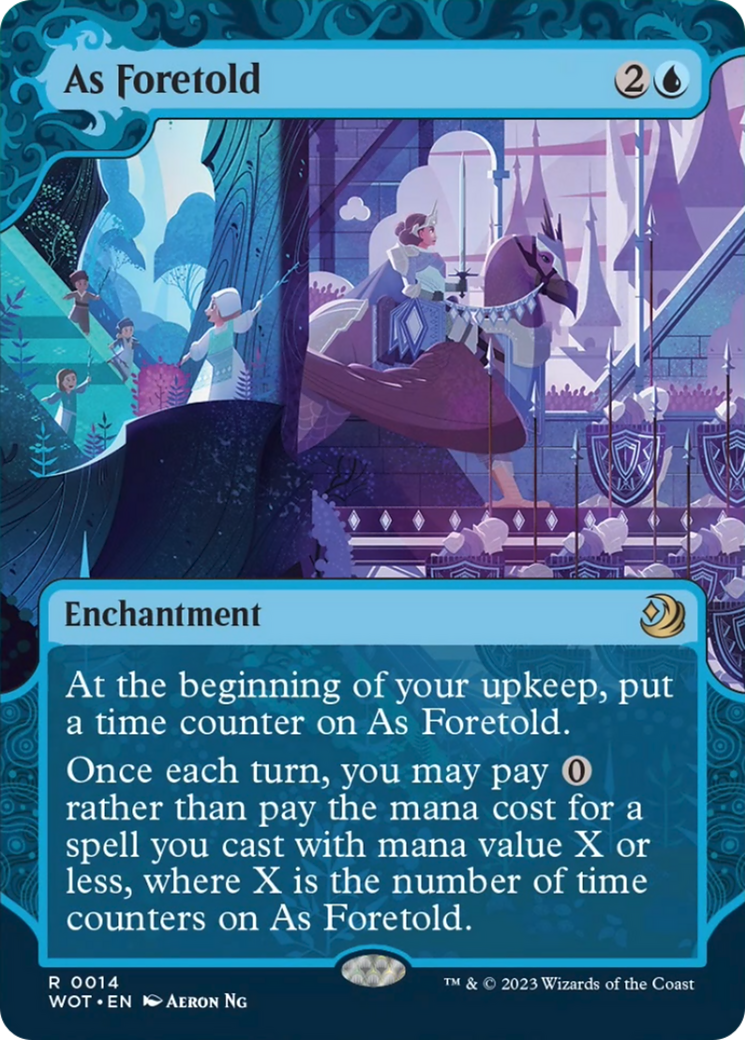 As Foretold [Wilds of Eldraine: Enchanting Tales] | The Time Vault CA