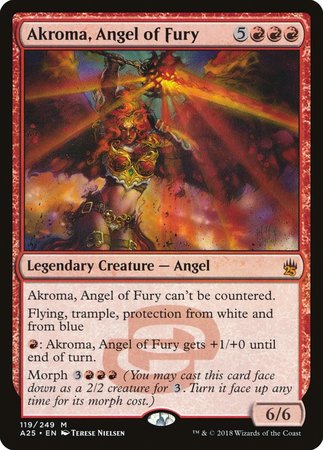 Akroma, Angel of Fury [Masters 25] | The Time Vault CA