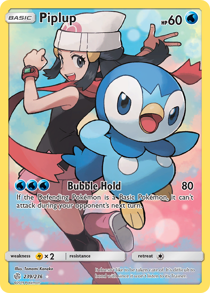 Piplup (239/236) [Sun & Moon: Cosmic Eclipse] | The Time Vault CA