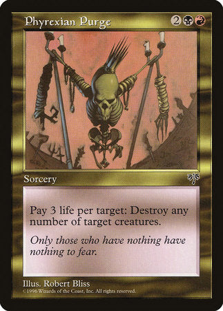 Phyrexian Purge [Mirage] | The Time Vault CA