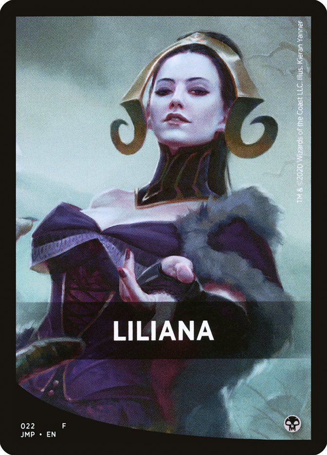 Liliana Theme Card [Jumpstart Front Cards] | The Time Vault CA