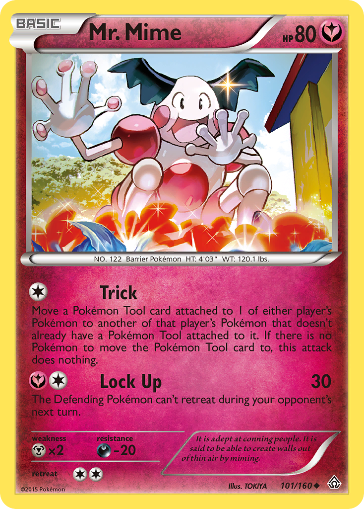 Mr. Mime (101/160) [XY: Primal Clash] | The Time Vault CA