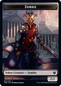 Zombie // Satyr Double-sided Token [Theros Beyond Death Tokens] | The Time Vault CA