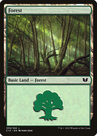 Forest (339) [Commander 2015] | The Time Vault CA