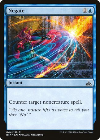 Negate [Rivals of Ixalan] | The Time Vault CA