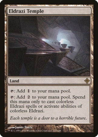 Eldrazi Temple [Rise of the Eldrazi] | The Time Vault CA