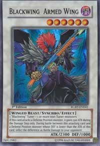 Blackwing Armed Wing [RGBT-EN041] Super Rare | The Time Vault CA