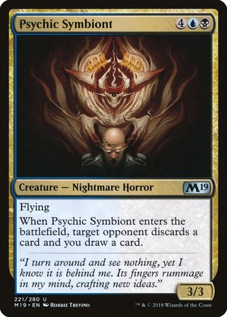 Psychic Symbiont [Core Set 2019] | The Time Vault CA