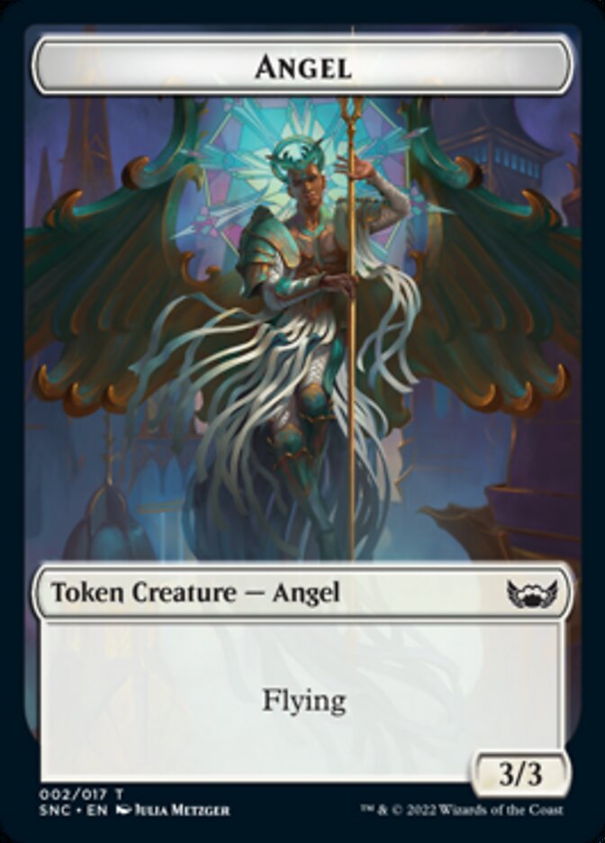 Treasure (017) // Angel Double-sided Token [Streets of New Capenna Tokens] | The Time Vault CA