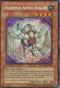 Hardened Armed Dragon [RGBT-EN083] Secret Rare | The Time Vault CA