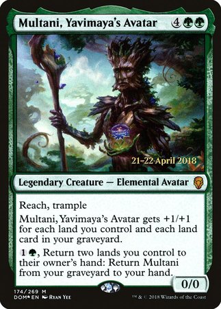 Multani, Yavimaya's Avatar [Dominaria Promos] | The Time Vault CA