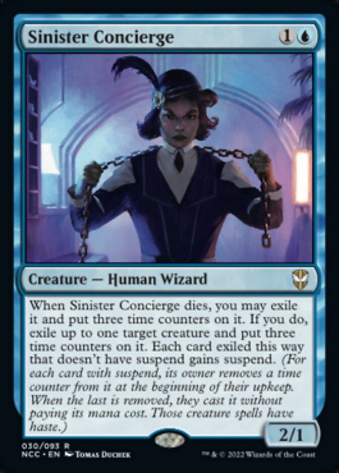 Sinister Concierge [Streets of New Capenna Commander] | The Time Vault CA