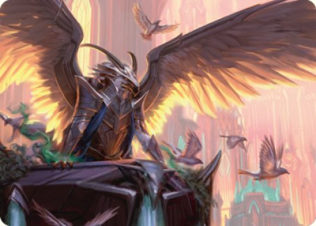 Falco Spara, Pactweaver 1 Art Card [Streets of New Capenna Art Series] | The Time Vault CA
