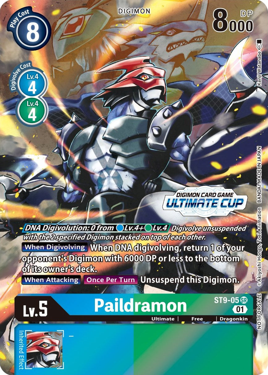 Paildramon [ST9-05] (April Ultimate Cup 2022) [Starter Deck: Ultimate Ancient Dragon Promos] | The Time Vault CA