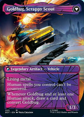 Goldbug, Humanity's Ally // Goldbug, Scrappy Scout (Shattered Glass) [Universes Beyond: Transformers] | The Time Vault CA