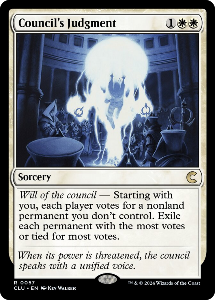 Council's Judgment [Ravnica: Clue Edition] | The Time Vault CA
