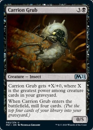 Carrion Grub [Core Set 2021] | The Time Vault CA