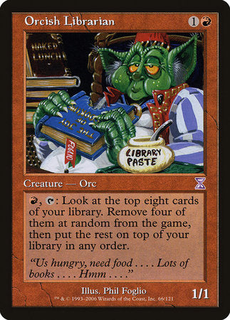 Orcish Librarian [Time Spiral Timeshifted] | The Time Vault CA