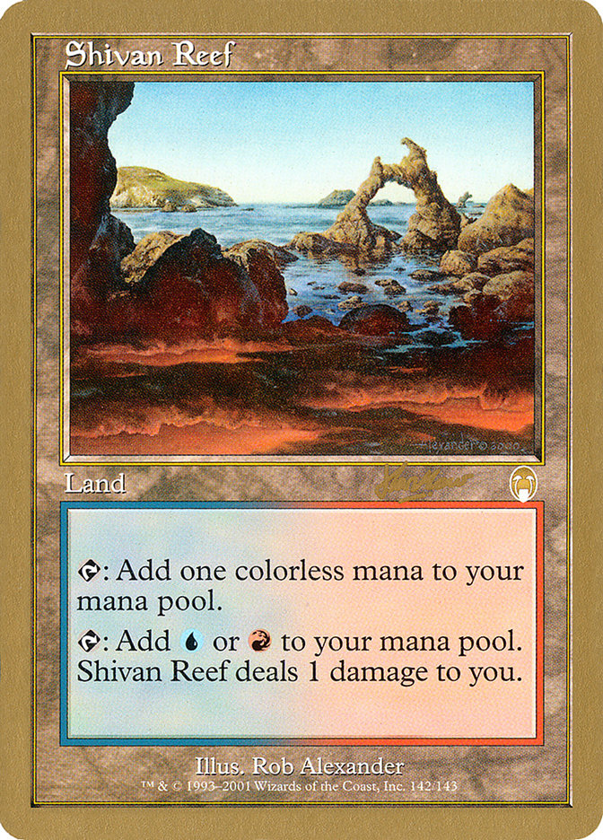 Shivan Reef (Sim Han How) [World Championship Decks 2002] | The Time Vault CA