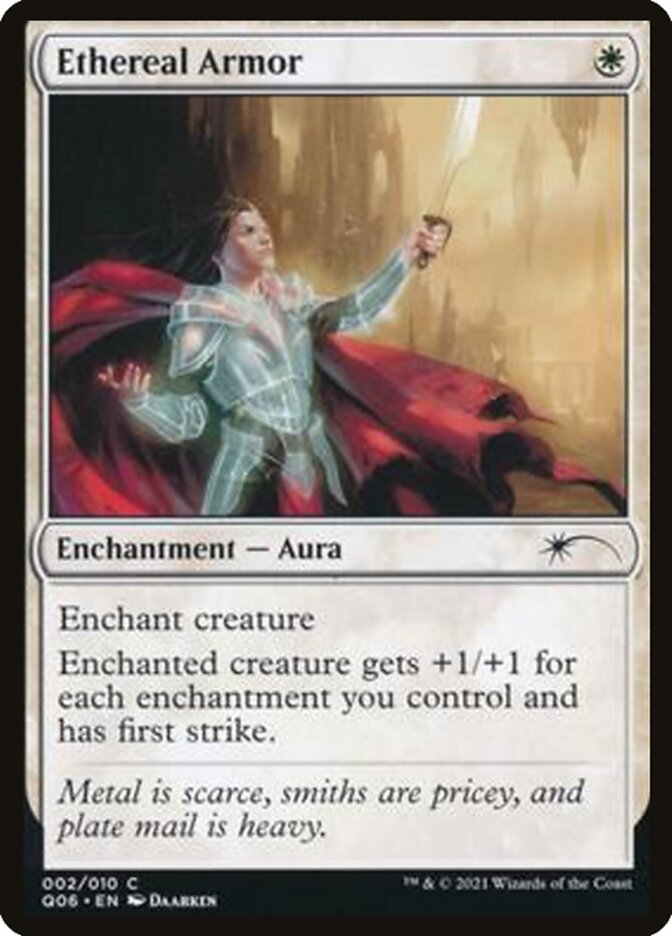 Ethereal Armor [Pioneer Challenger Decks 2021] | The Time Vault CA