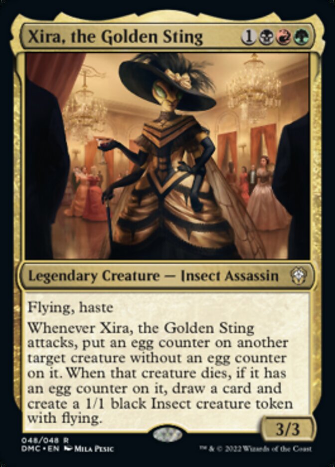 Xira, the Golden Sting [Dominaria United Commander] | The Time Vault CA