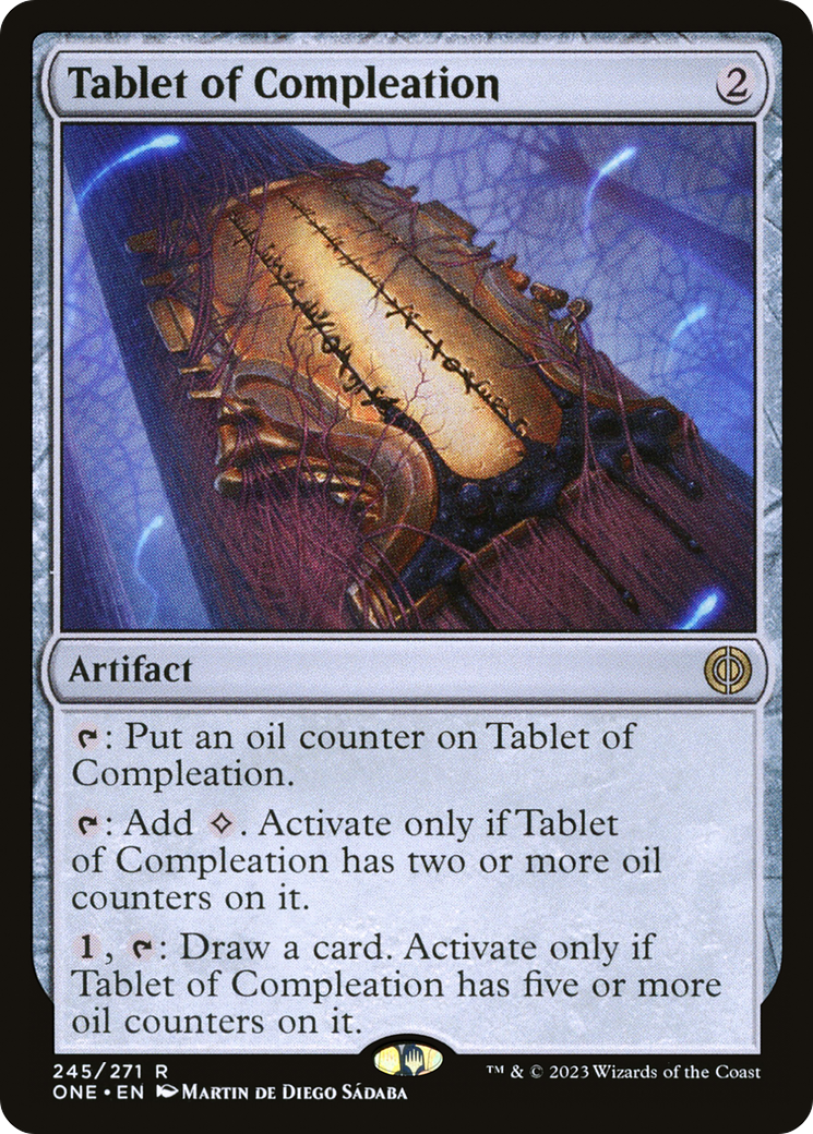 Tablet of Compleation [Phyrexia: All Will Be One] | The Time Vault CA