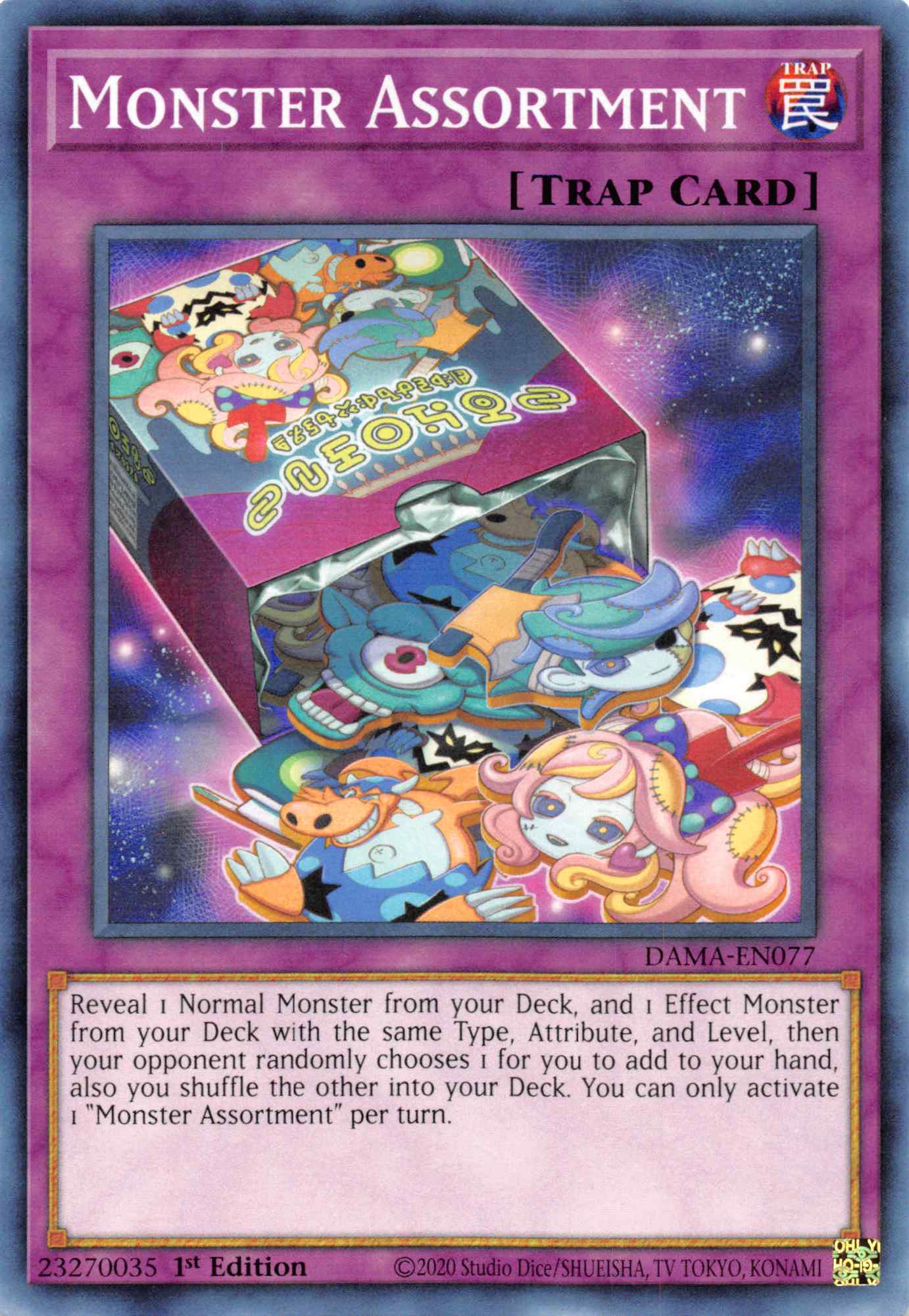 Monster Assortment [DAMA-EN077] Common | The Time Vault CA