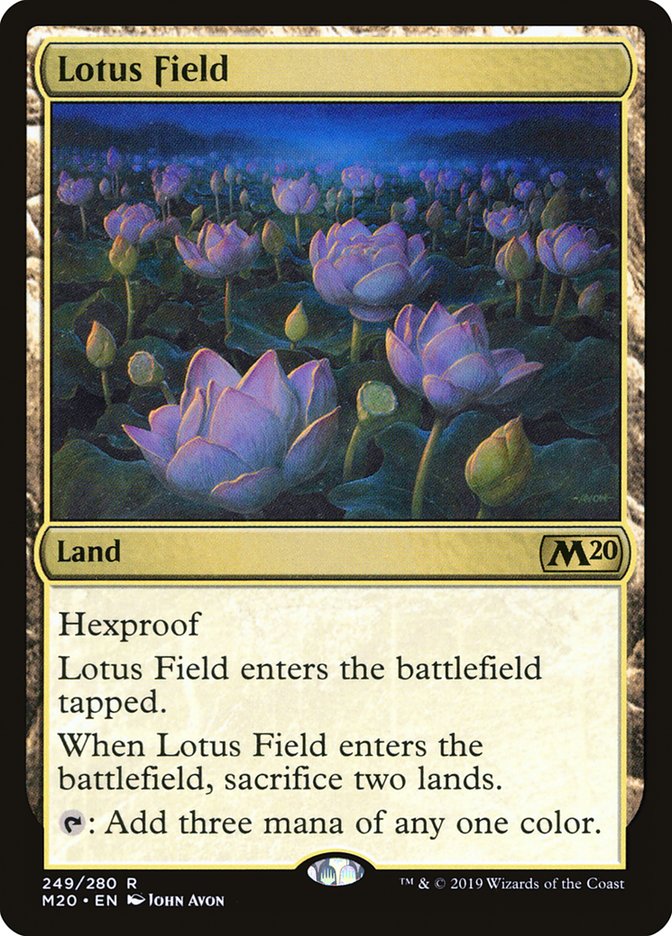 Lotus Field [Core Set 2020] | The Time Vault CA