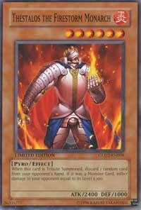 Thestalos the Firestorm Monarch [GLD2-EN008] Common | The Time Vault CA