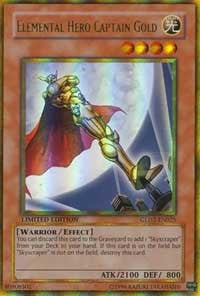 Elemental Hero Captain Gold [GLD2-EN025] Ultra Rare | The Time Vault CA