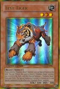 Test Tiger [GLD2-EN029] Ultra Rare | The Time Vault CA