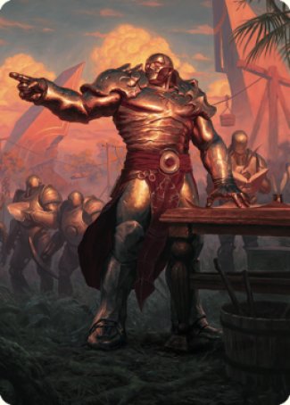 Karn, Living Legacy Art Card 1 [Dominaria United Art Series] | The Time Vault CA
