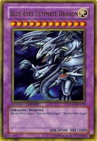 Blue-Eyes Ultimate Dragon [GLD1-EN028] Gold Rare | The Time Vault CA