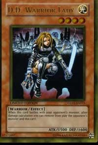 D.D. Warrior Lady [GLD1-EN015] Gold Rare | The Time Vault CA