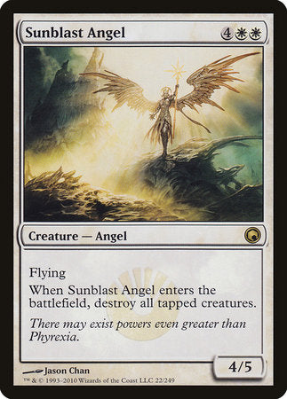 Sunblast Angel [Scars of Mirrodin] | The Time Vault CA
