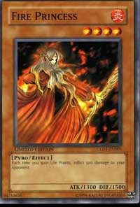 Fire Princess [GLD1-EN005] Common | The Time Vault CA