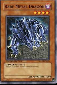 Rare Metal Dragon [GLD1-EN020] Common | The Time Vault CA