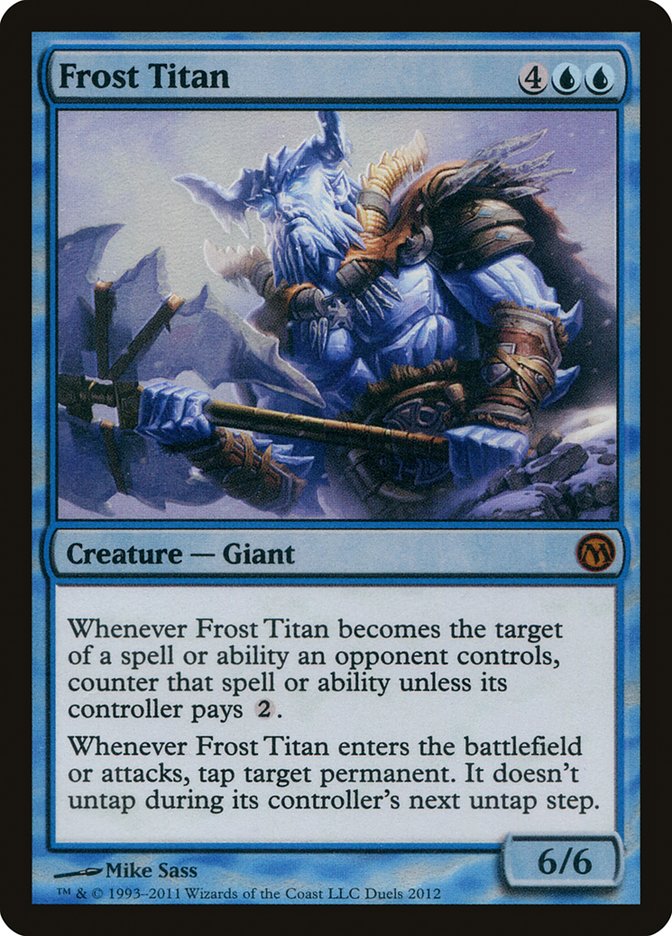 Frost Titan (Duels of the Planeswalkers Promos) [Duels of the Planeswalkers Promos 2011] | The Time Vault CA