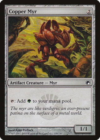 Copper Myr [Scars of Mirrodin] | The Time Vault CA