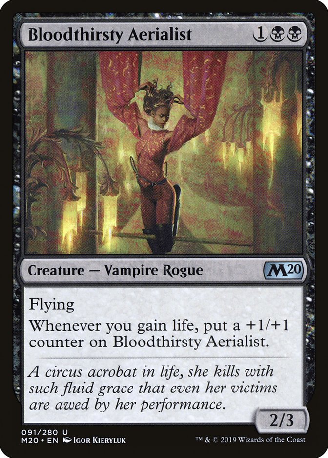 Bloodthirsty Aerialist [Core Set 2020] | The Time Vault CA